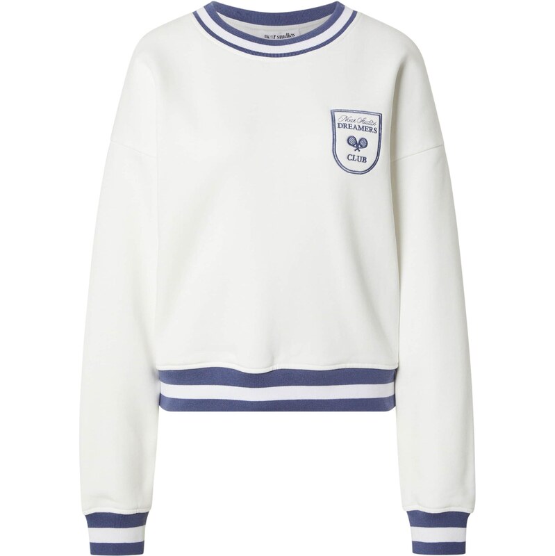 noar studios Sveter modrá / šedobiela 65893720