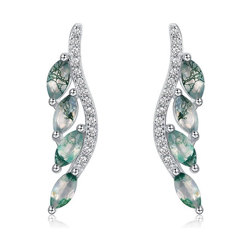 Dámske strieborné náušnice POSELLE 65582990