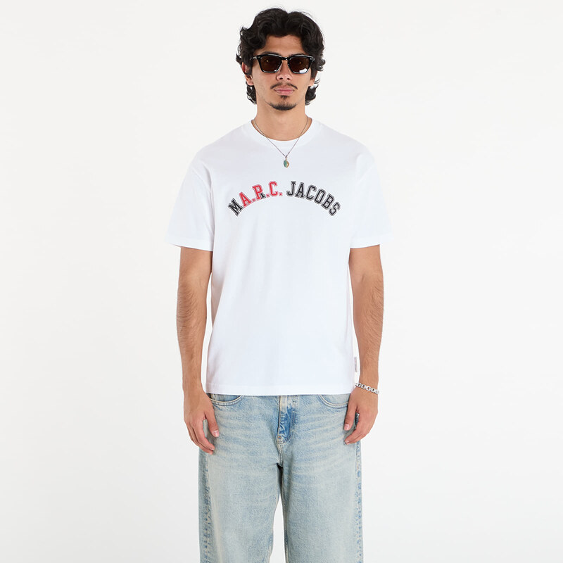 Tričko A.P.C. x Marc Jacobs Boxy Fit UNISEX Tee Blanc XL 65583186