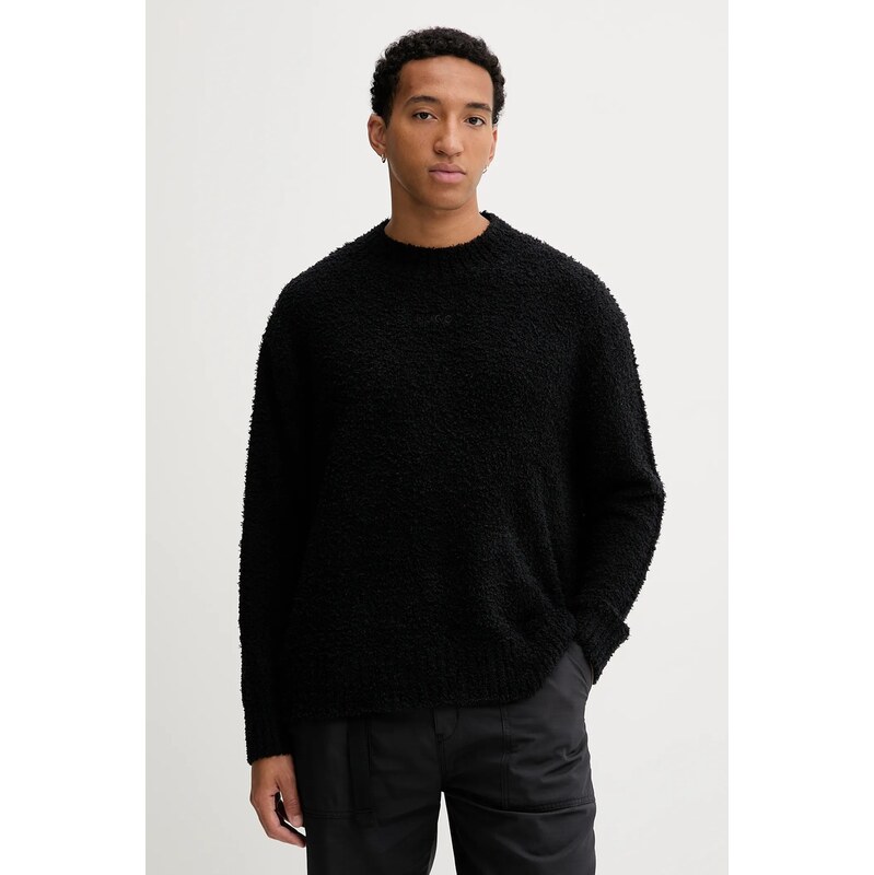 Sveter s prímesou vlny Hugo Blue Sanou 65584938