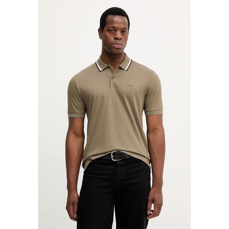 Bavlnené polo tričko BOSS Penrose 38 65585824