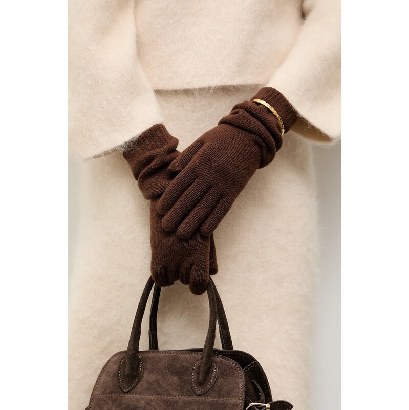 Vlnené rukavice Answear.LAB 65586068