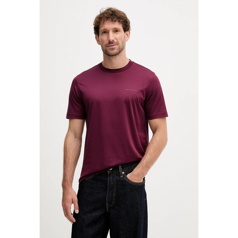 Bavlnené tričko Karl Lagerfeld 65019321