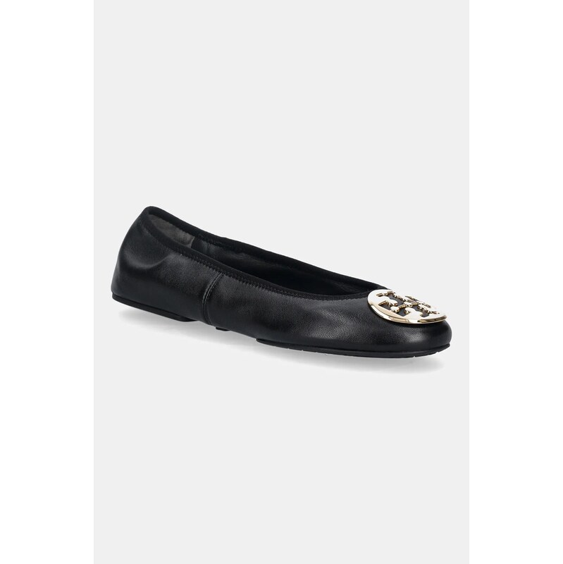 Kožené balerínky Tory Burch Reva Travel Ballet 65593847