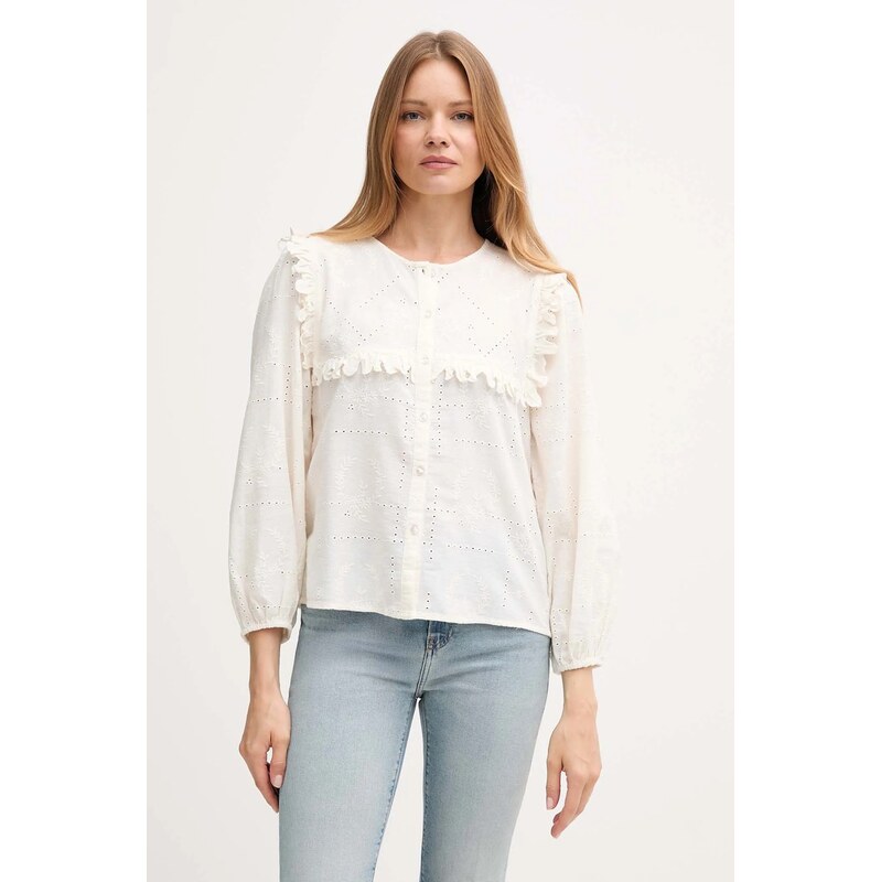 Košeľa s prímesou ľanu Hoss Intropia 65586312