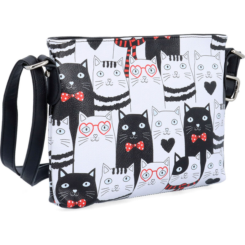 Kabelka zo syntetickej kože crossbody Indee multicolor 9306 01 C 65587883