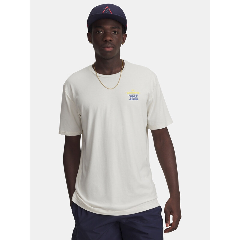 Mens Under Armour UA Golf Warning SS-BRN T-Shirt - Mens 65611508