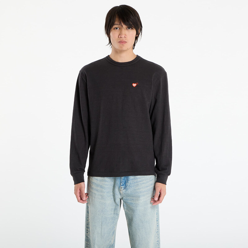 Tričko HUMAN MADE Graphic L/S T-Shirt Black L 65588361