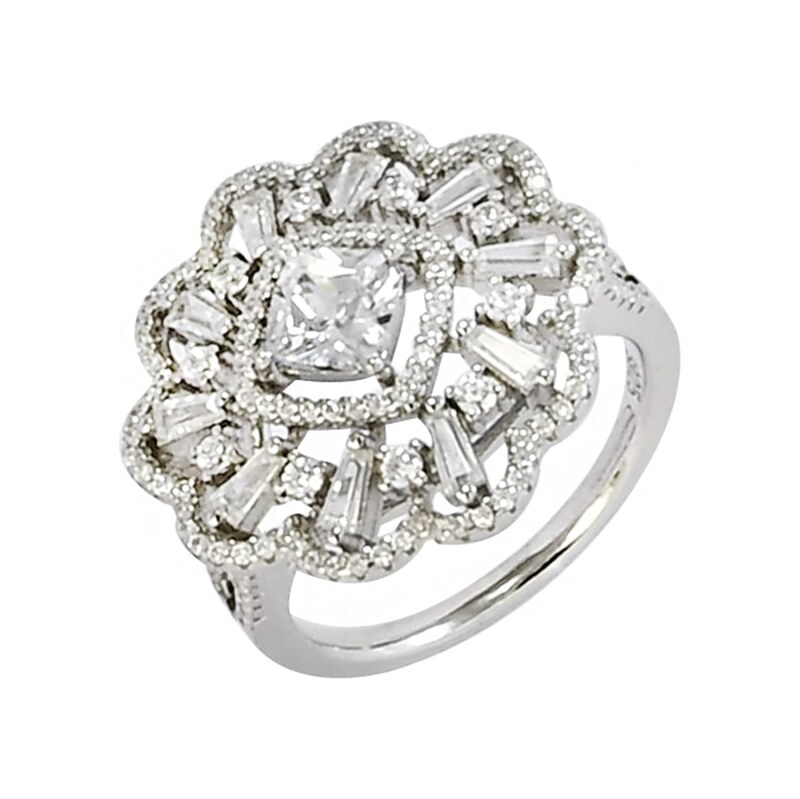 Strieborný prsteň Glare 1057 65588782