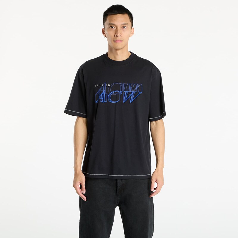 Tričko A-COLD-WALL* Serif Tshirt Black M 65589668