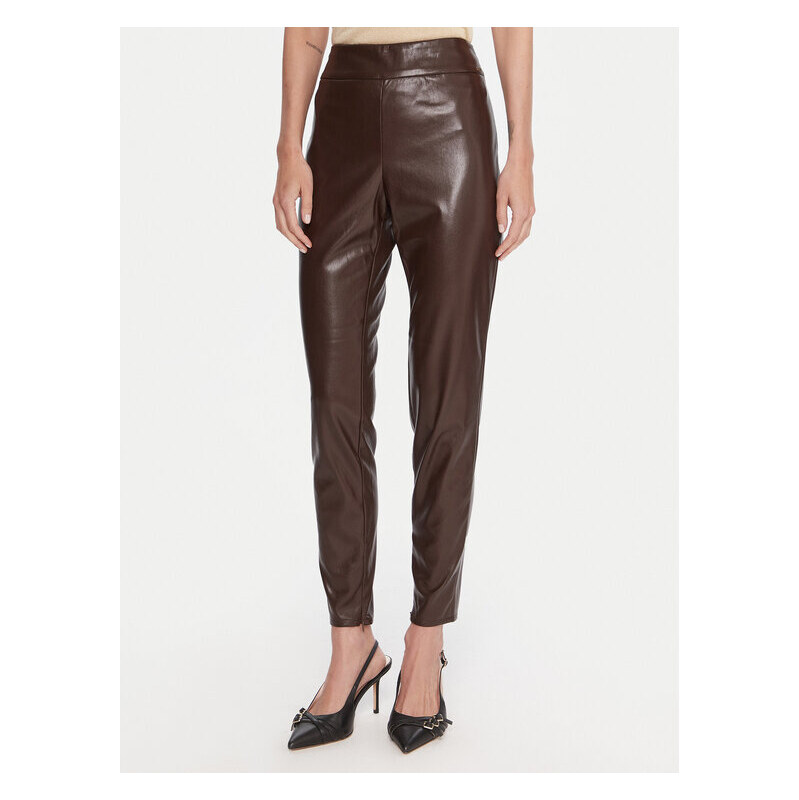 Nohavice z imitácie kože Guess 64127258