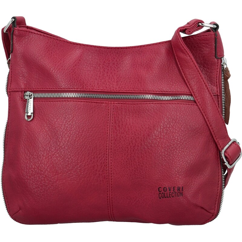 Coveri World Dámska crossbody kabelka fuchsiová - Coveri Kara ružová 65589872