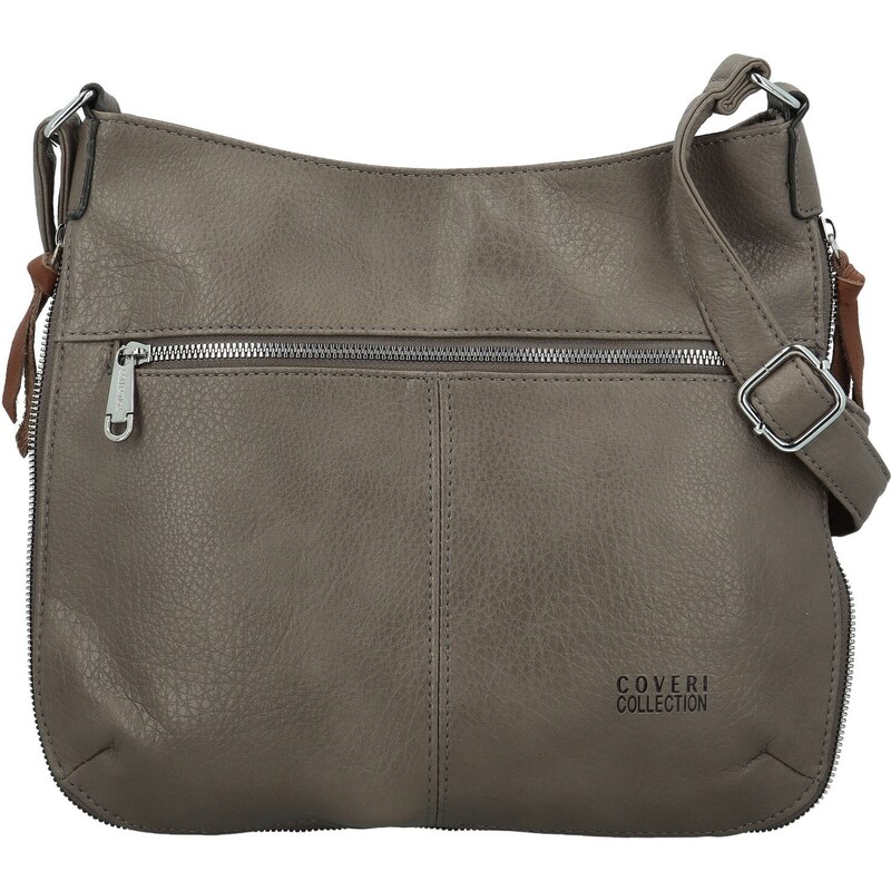 Coveri World Dámska crossbody kabelka šedá - Coveri Kara šedá 65589865