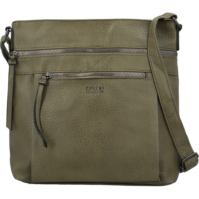 Coveri World Dámska crossbody kabelka tmavo zelená - Coveri Daleina 65589876