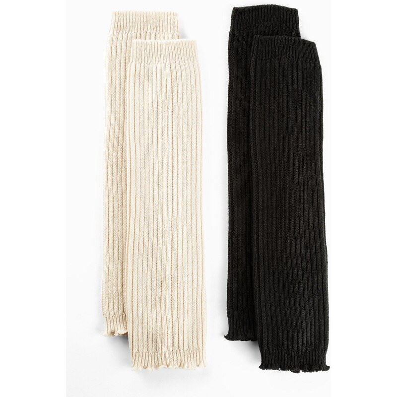 bonprix Návleky na nohy (2 ks), farba čierna 45033098