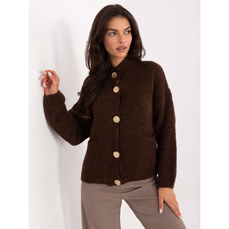 Italy Moda Sweater-MI-SW-WM218.02-dark brown 65636196