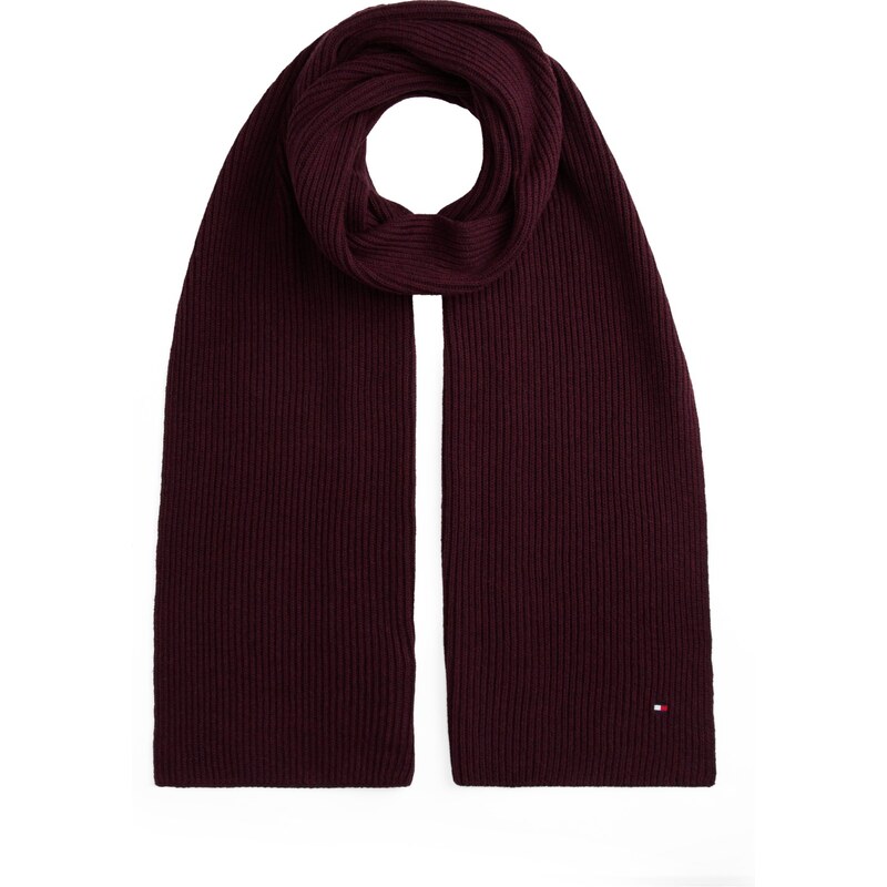 Tommy Hilfiger Flag Pima Cotton Cash Scarf PUR 65590674