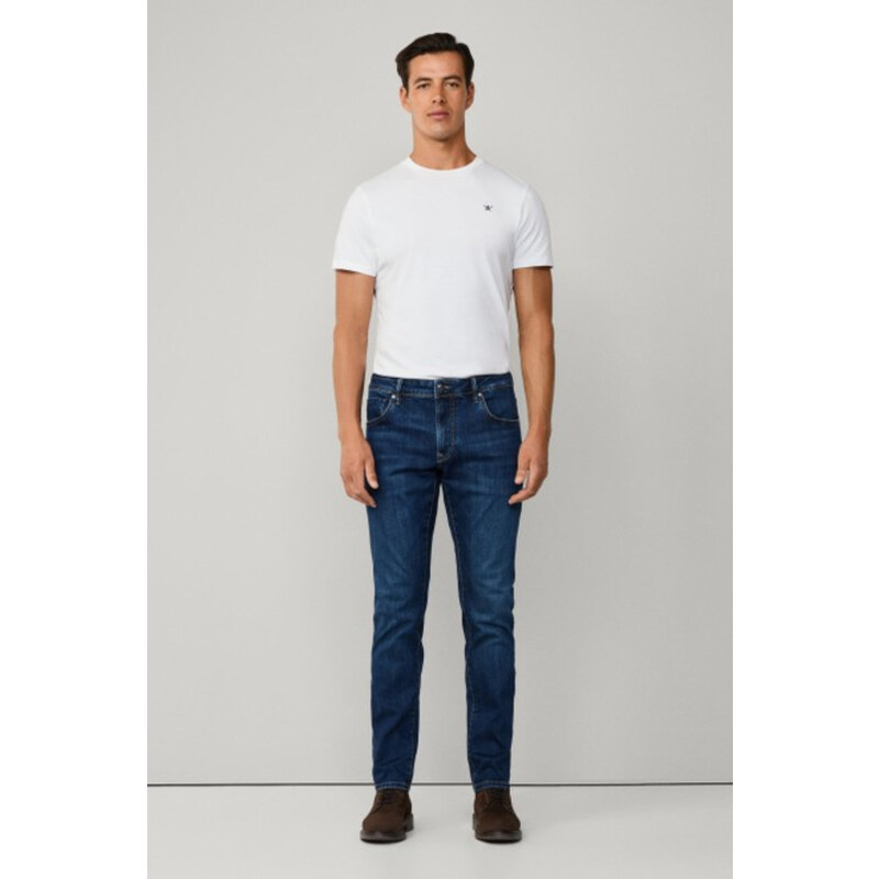 DŽÍNSY HACKETT LONDON POWERFLEX VNTGE WSH 65592756