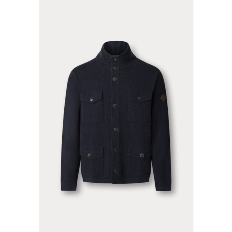 SVETER HACKETT LONDON KNIT VELO FBUTTON 65592952