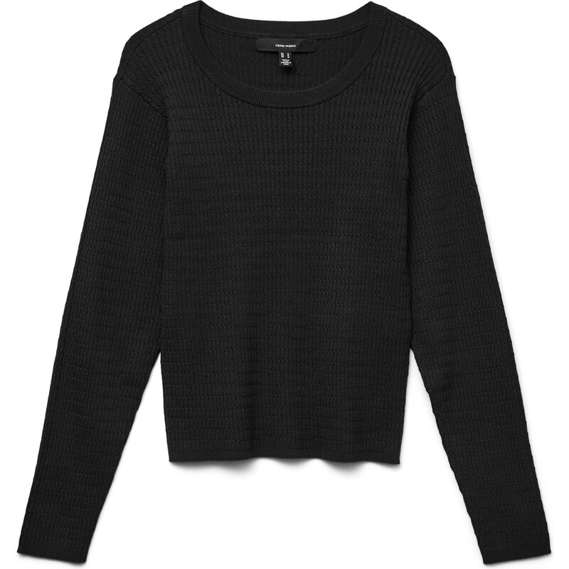 VERO MODA Sveter VMSilje čierna 65883225