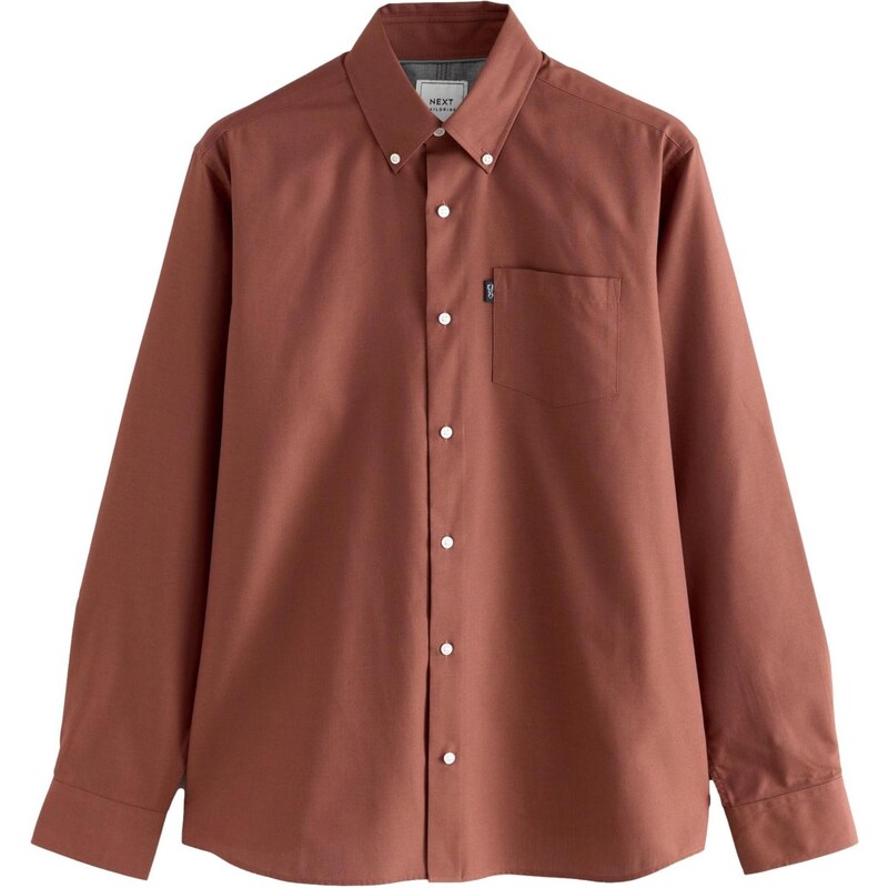 Next Košeľa hrdzavohnedá 65661426