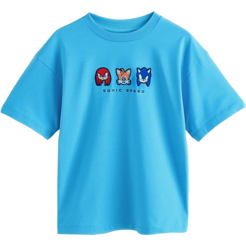 Next Tričko modrá / tmavomodrá / oranžová / červená 65891706