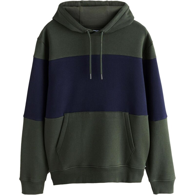 Next Mikina námornícka modrá / jedľová 65891806