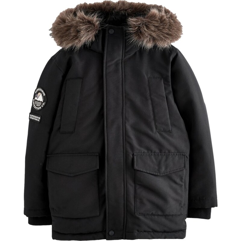 Superdry & Co Prechodná bunda čierna 65893286