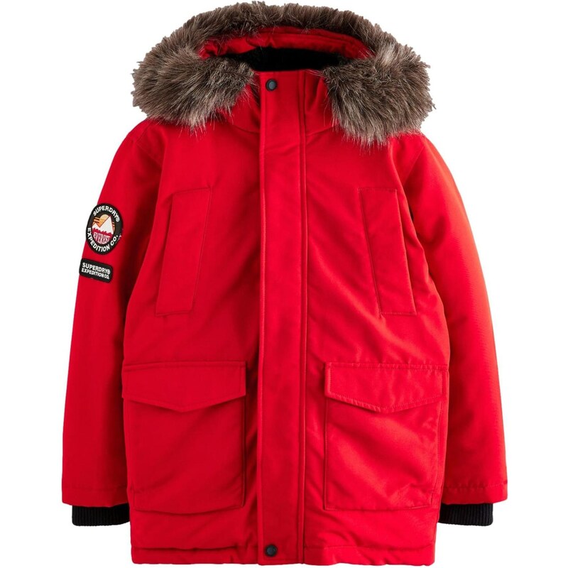 Superdry & Co Zimná bunda Everest červená 65893321