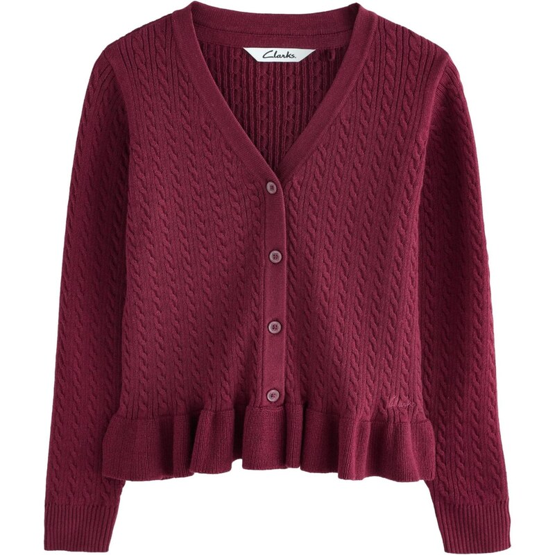 CLARKS Kardigán burgundská 65619605