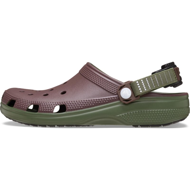 Crocs Dreváky hnedá / olivová / čierna 65655004