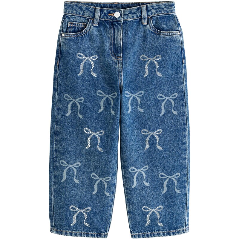 Next Džínsy modrá denim / biela 65890913