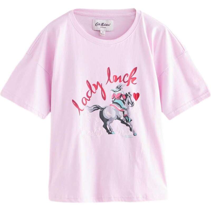 Cath Kidston Tričko vodová / rosé / červená / čierna 65893278