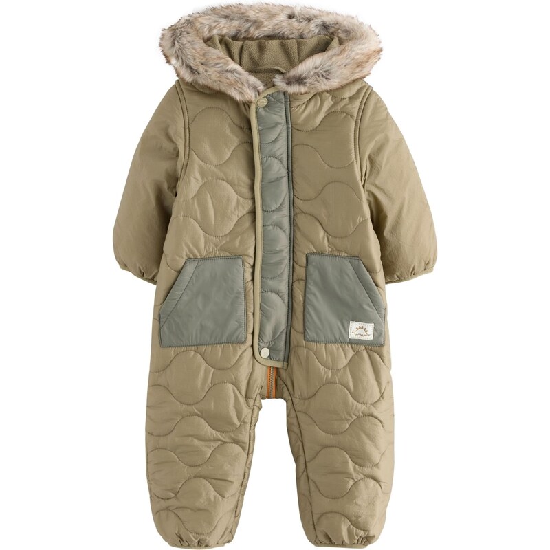 Next Funkčný komplet béžová melírovaná / kaki / olivová 65893404