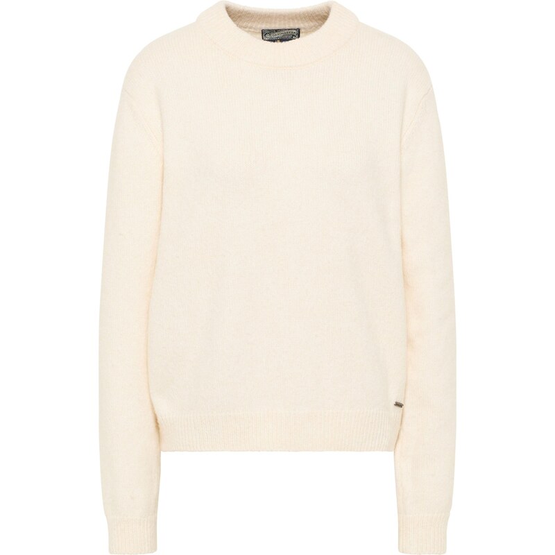 DreiMaster Vintage Sveter biela ako vlna 65868106