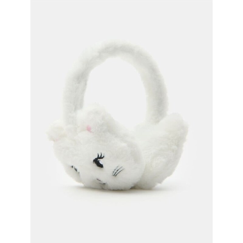 Sinsay - Klapky na uši - biela 65740622