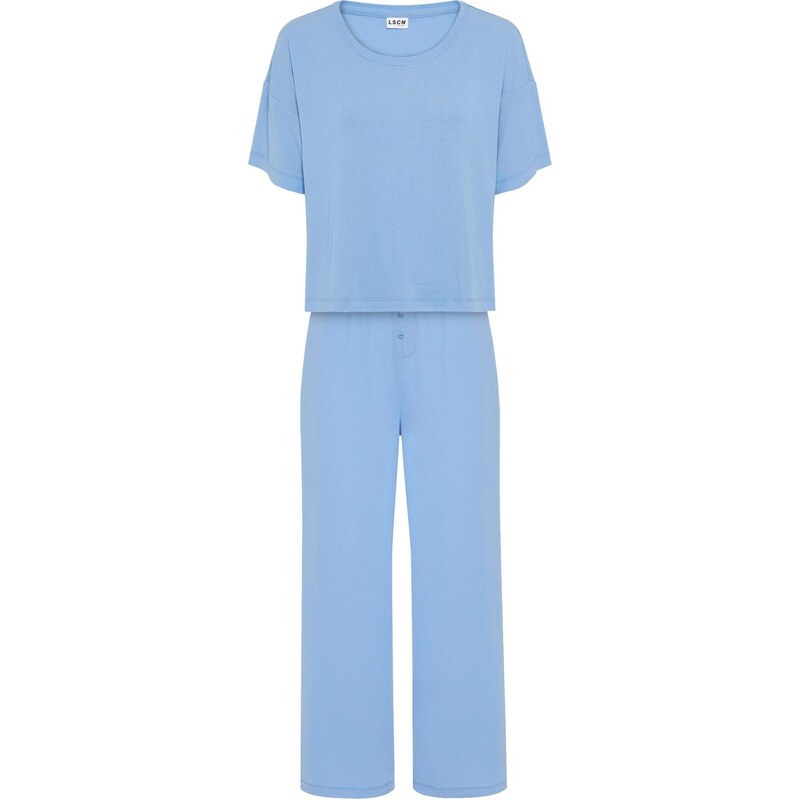 LSCN by LASCANA Pyžamo nebesky modrá 65879766