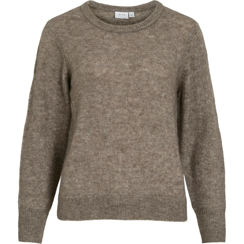 VILA Sveter LORY mokka 65887375