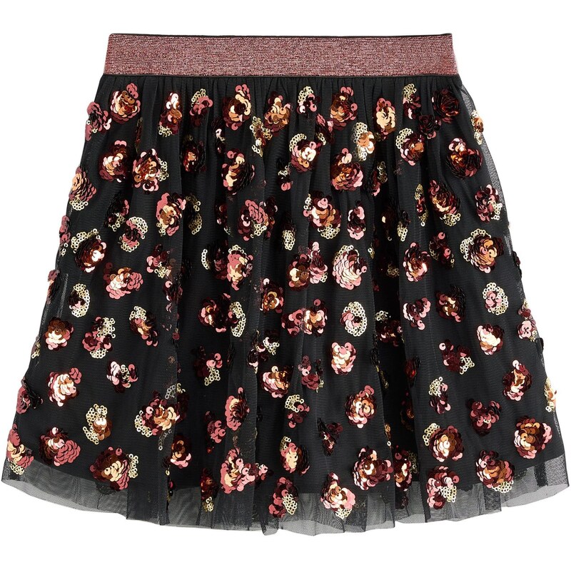 Next Sukňa zlatá / ružové zlato / čierna 65795528