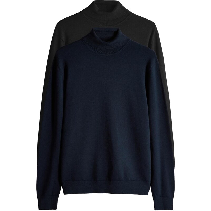 The Set Sveter námornícka modrá / čierna 65663384