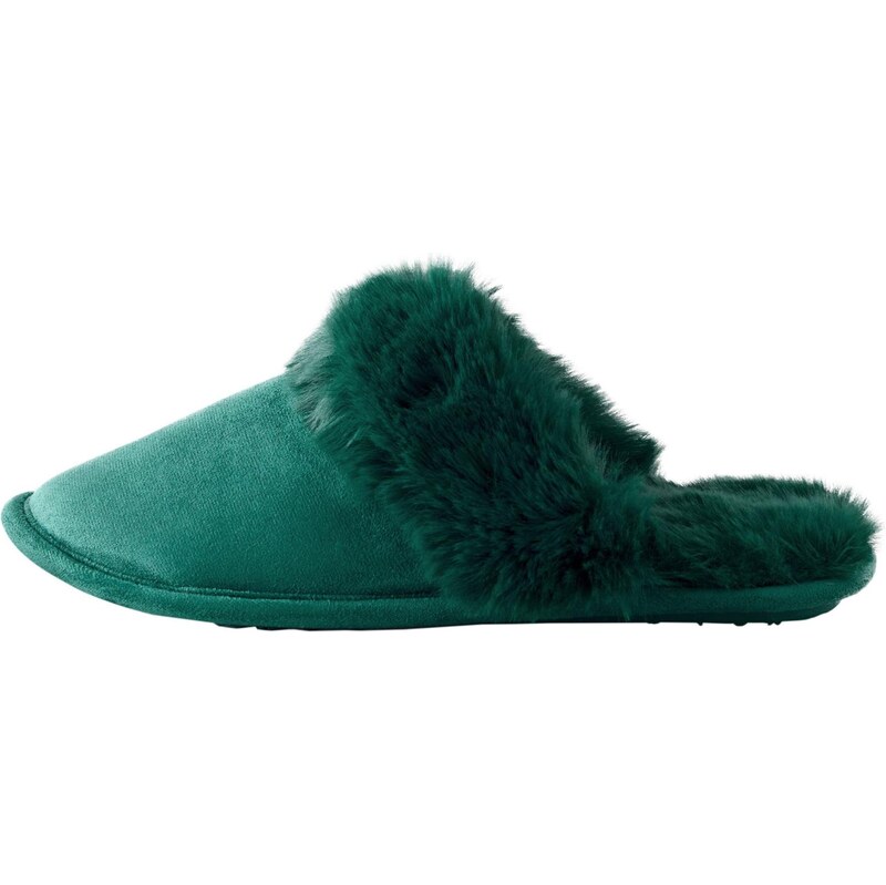 Next Papuče tmavozelená 65663625