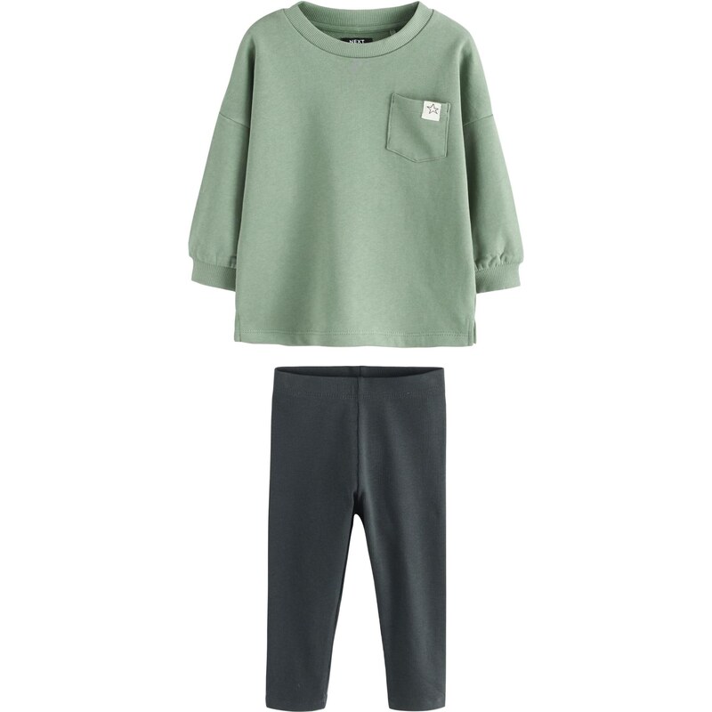 Next Set jedľová / pastelovo zelená 65664622