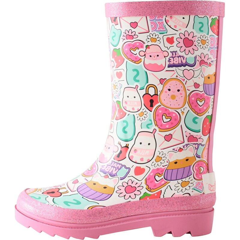 Next Gumáky Squshmallows Wellies tyrkysová / orgovánová / oranžová / 65894025