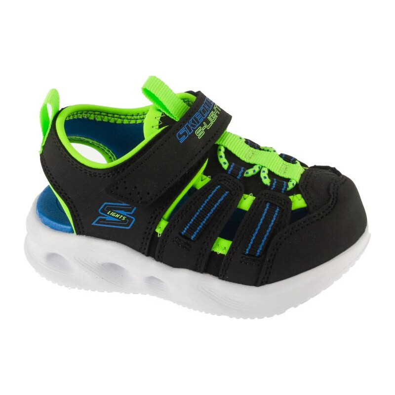 Skechers S-Lights: Sandále Sola Glow - Hyper-Coast 407033N-BKLM Black 65595682