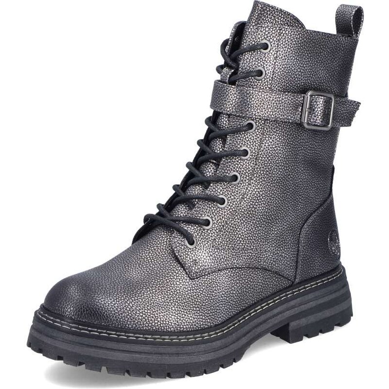 Dámska členková obuv RIEKER 93024-90 sivá W5 65595968