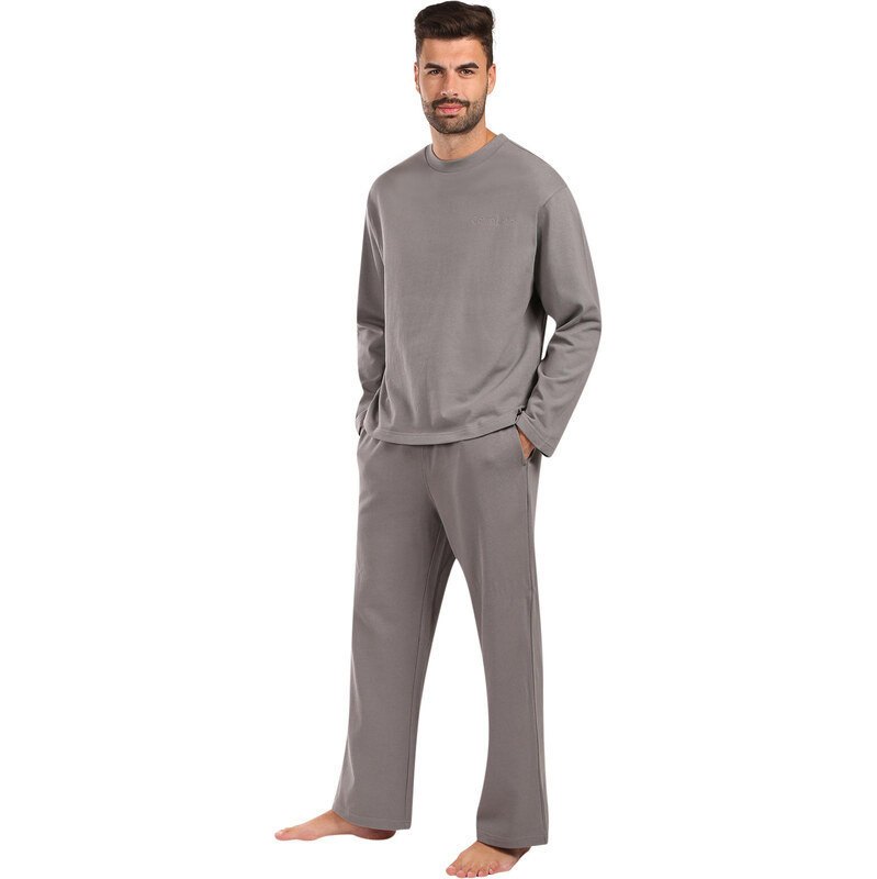 Pánske pyžamo Calvin Klein šedé (NM2951-PR8) 65596001
