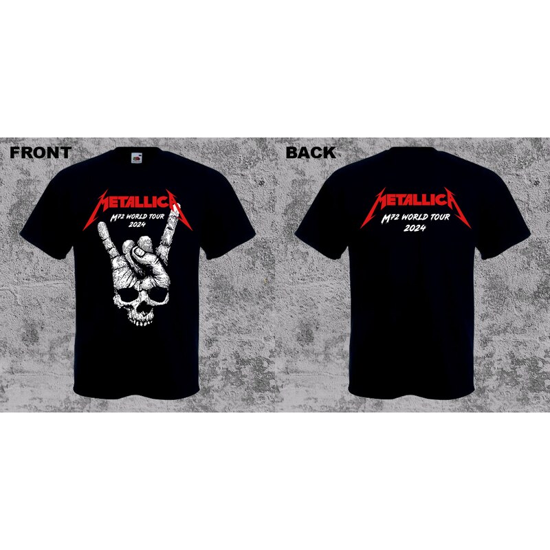 Fruit of the Loom Metallica - M72 World Tour 2024 (tričko) 65596261