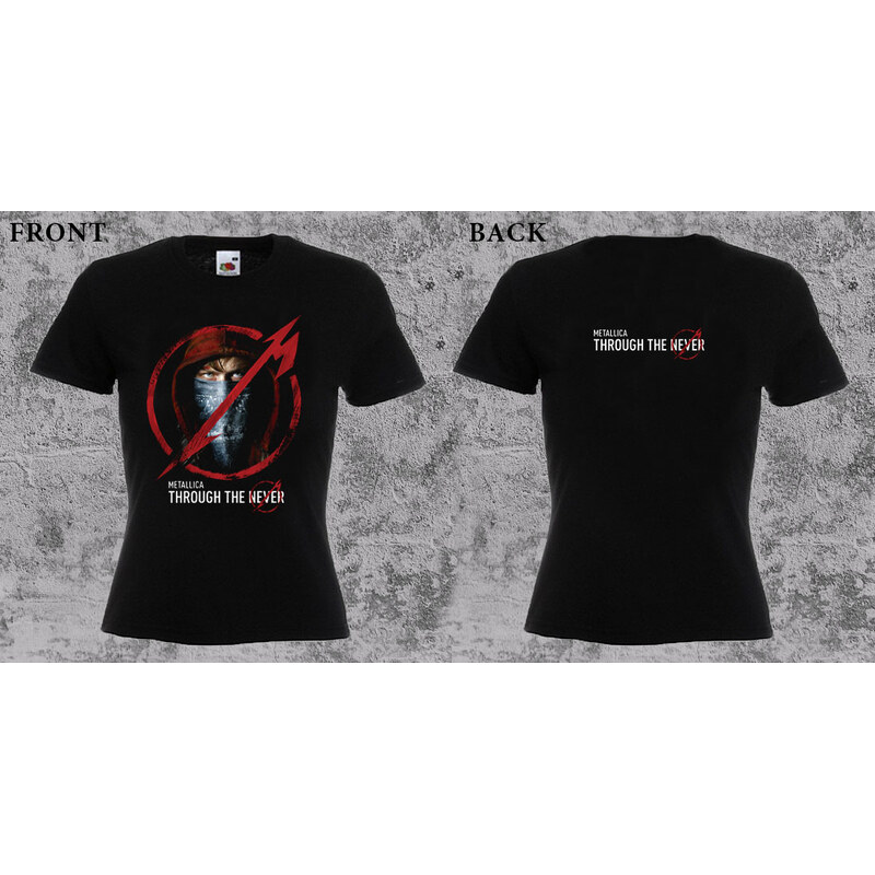 Fruit of the Loom Metallica - Through the Never (dámske tričko) 65596267