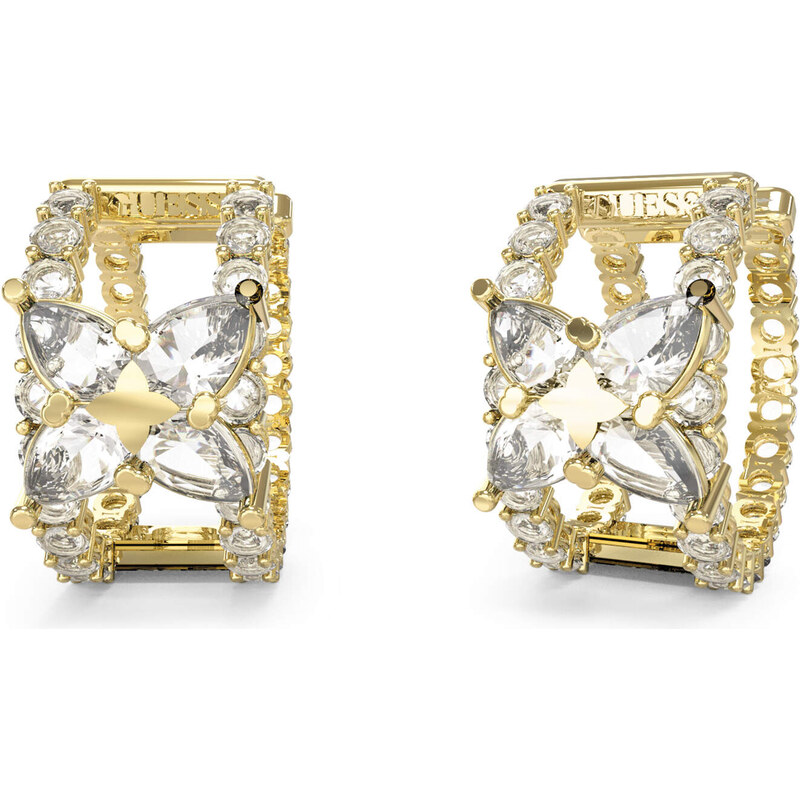 Guess Oslnivé pozlátené kruhy Wild Flower JUBE05498JWYGT/U 66586949