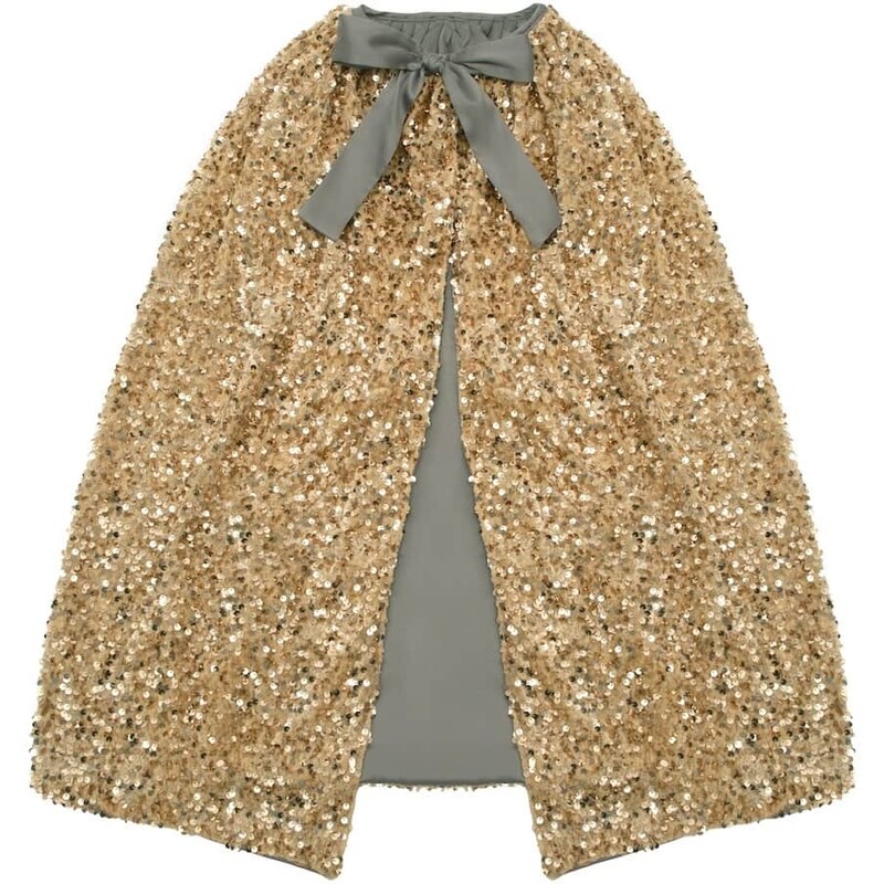 MIMI & LULA Detský flitrový plášť Gold 65596818